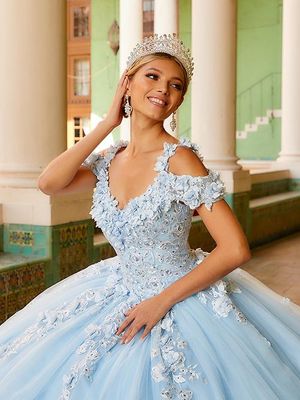 26991 Sky Blue Quince Dress