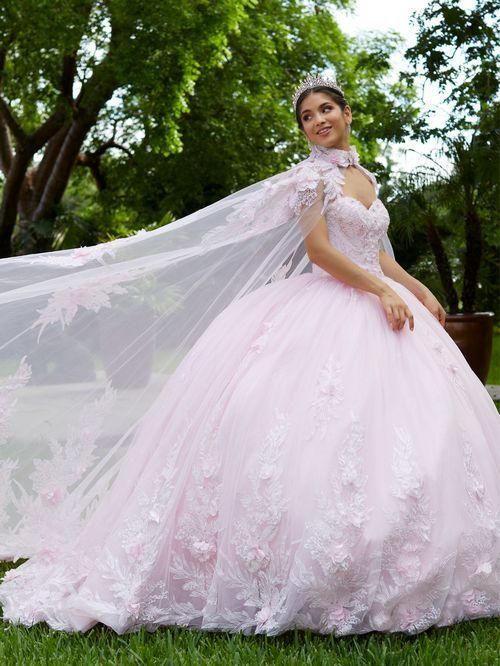 26015 Crystal Pink Quince Dress