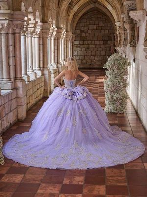 26116 Lilac/silver Quince Dress