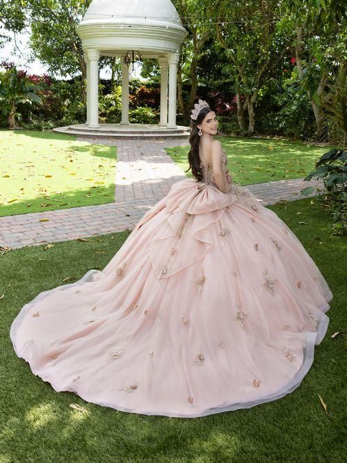 56525 Blush Multi Quince Dress