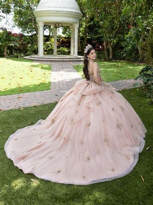 56525 Blush Multi Quince Dress