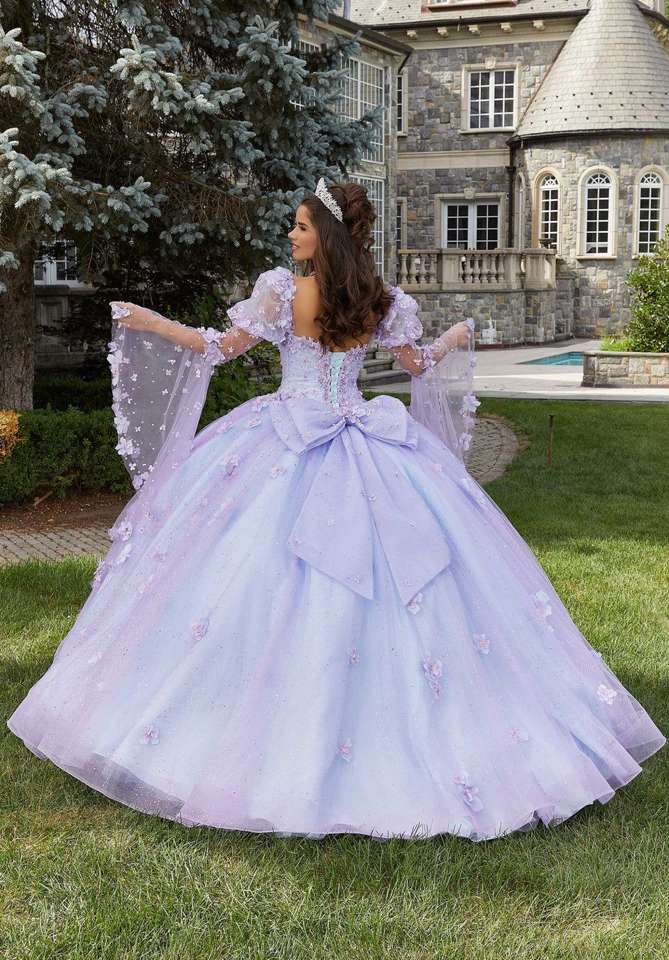 60174 Blue Orchid Quince Dress