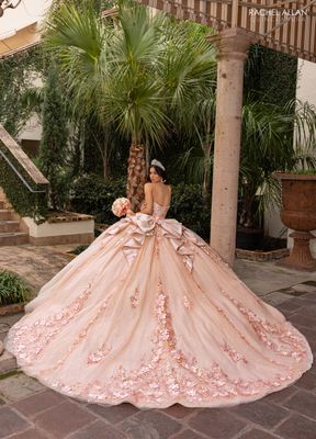 Rq3162 Champagne Quince Dress