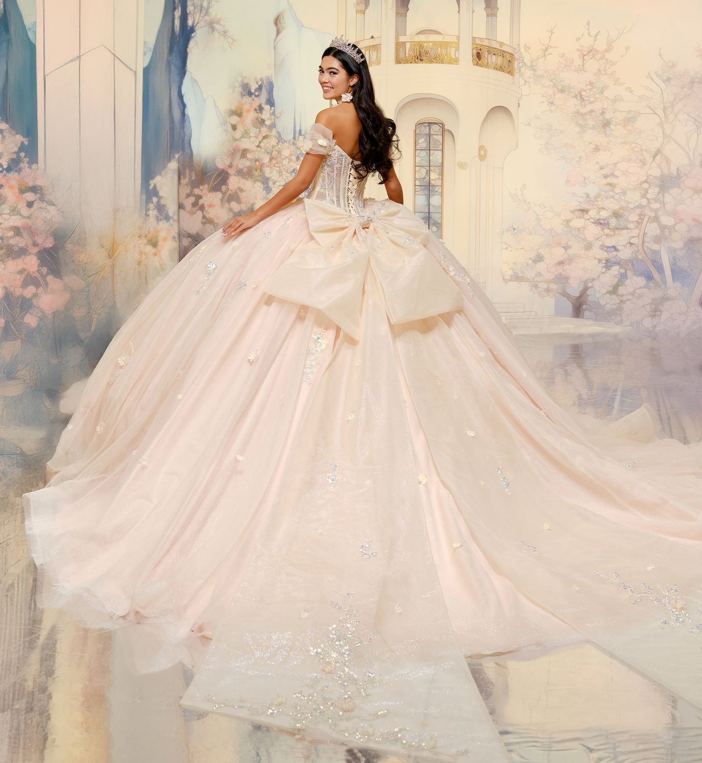 Pr30202 French Vanilla Quince dress