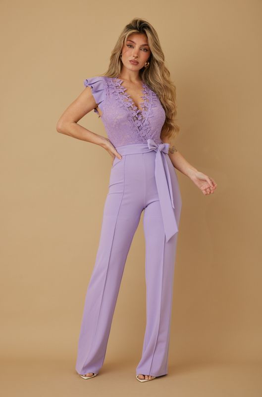 JP13878 Lavender Jumpsuit