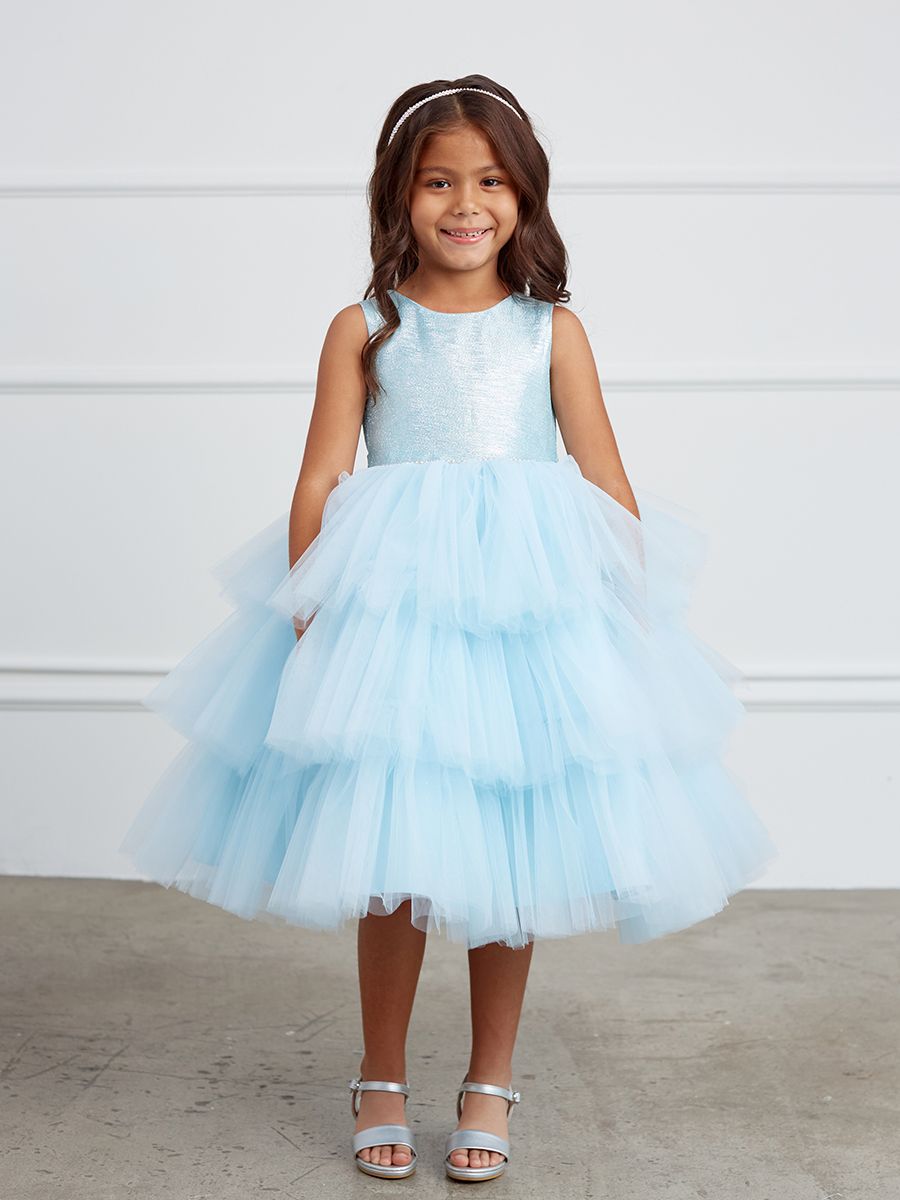 5790S Sky Blue Baby Dress