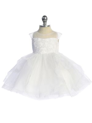 5850s White Baby Dress