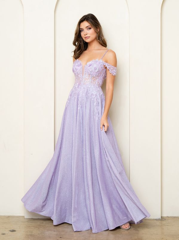 5276 Lilac Evening/prom Dress