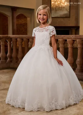 Rb9174 White Girl Dress