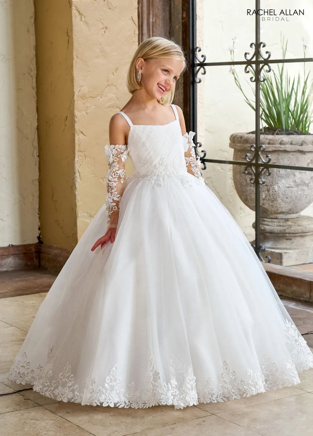 Rb9157 White Girl Dress