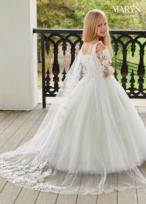 Mb9103 White Girl Dress