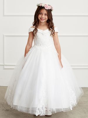 7034 Ivory Girl Dress