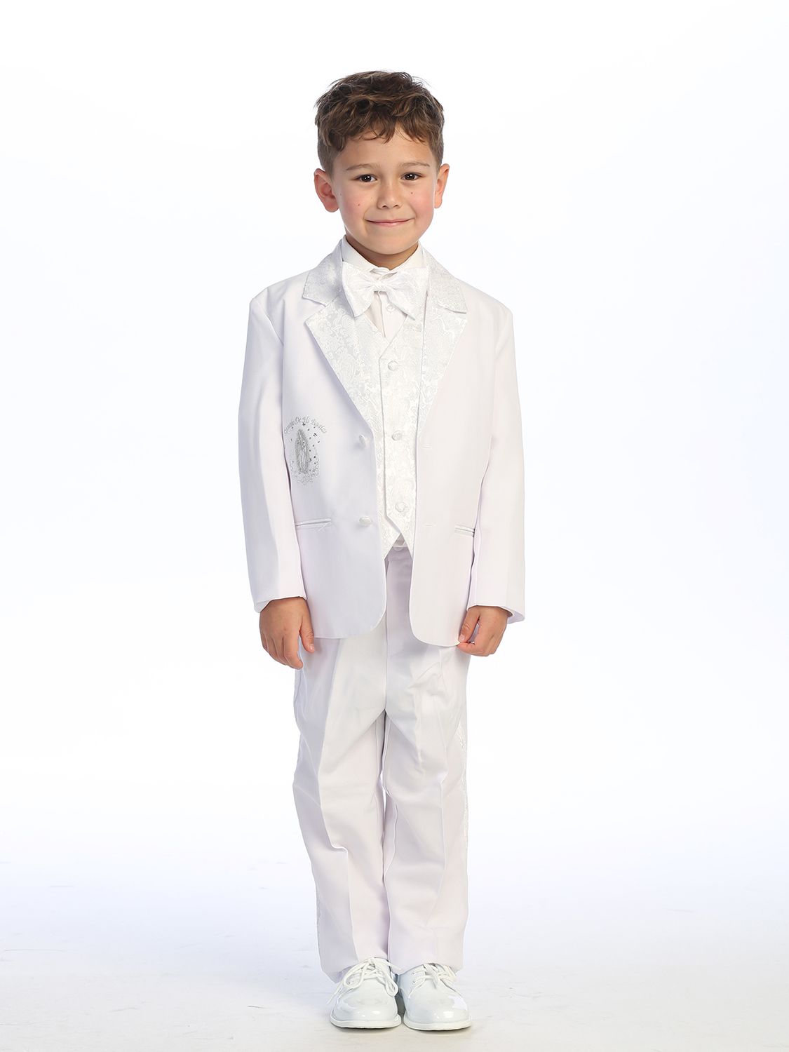 4024 White Maria Baptism Suit