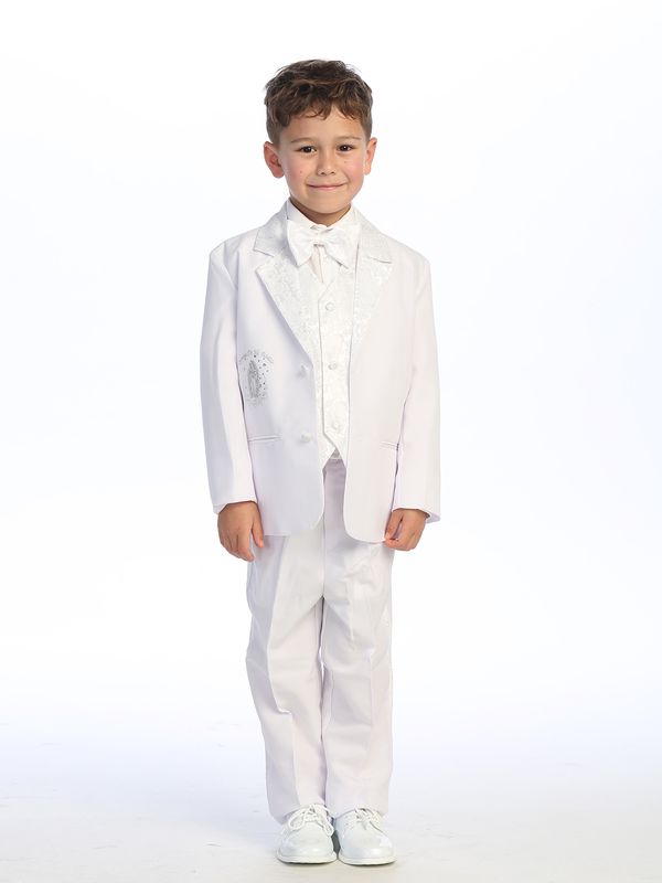 4024 White Maria Baptism Suit