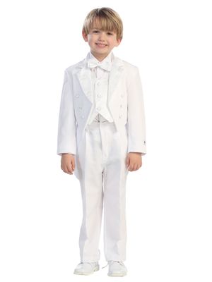 4013S White Plain Tux (baby sizes)