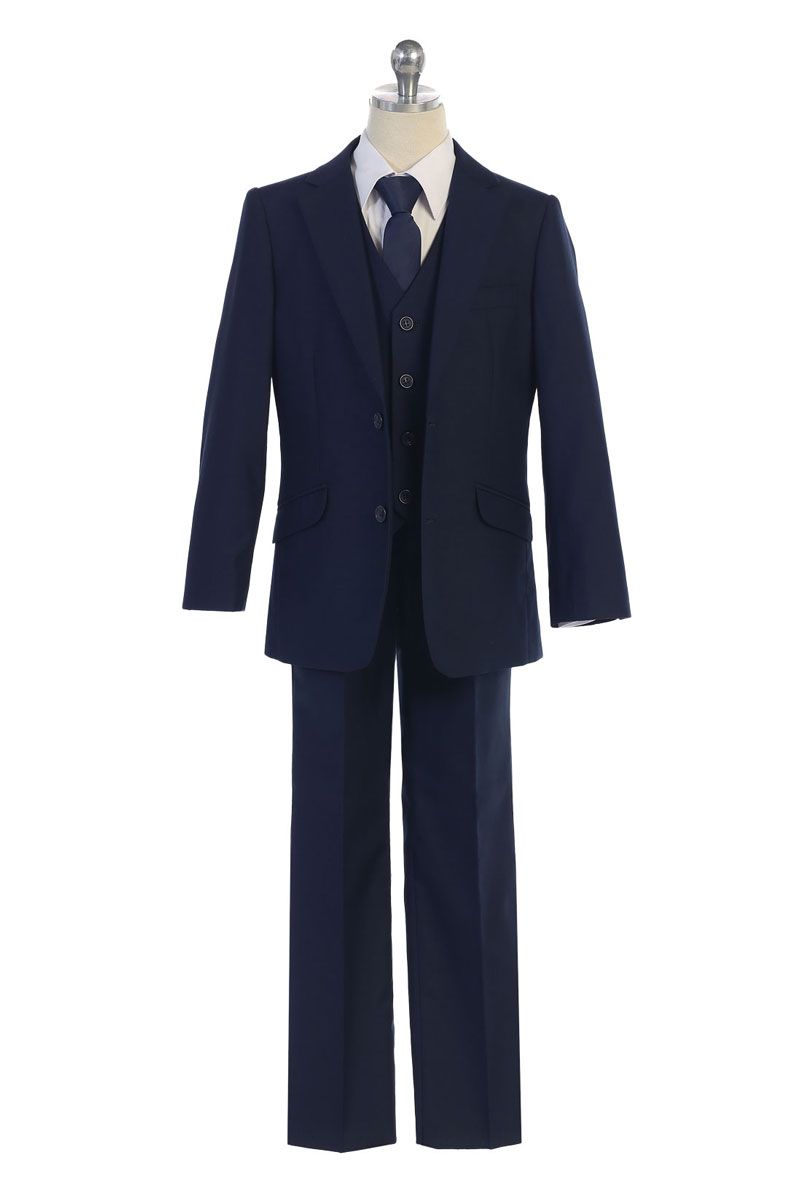 BJ4005-3N Navy Suit