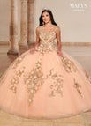 MQ1091 Rose Quartz/Gold Quince Dress