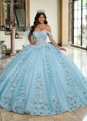 Rq1132 Sky Blue Quince Dress