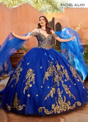 Rq2164 Royal Blue Quince Dress