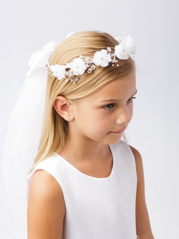 779 Flower Crown W/ Veil