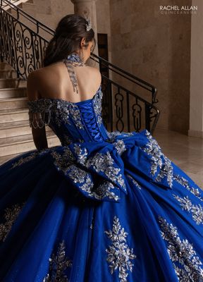 Rq1183 Royal Silver Quince Dress