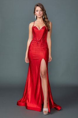 4605 Red Prom/Evening Dress