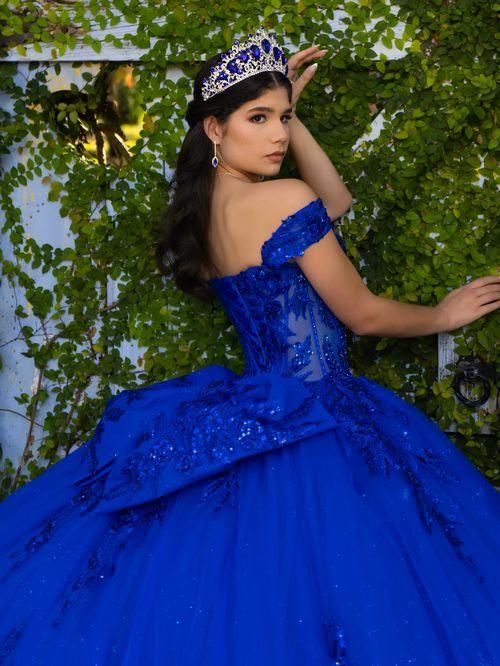 56568 Royal Blue Quince Gown