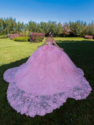 26142 Crystal Pink/Pink Quince Dress