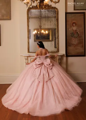 Rq1192 Pink White Quince Dress