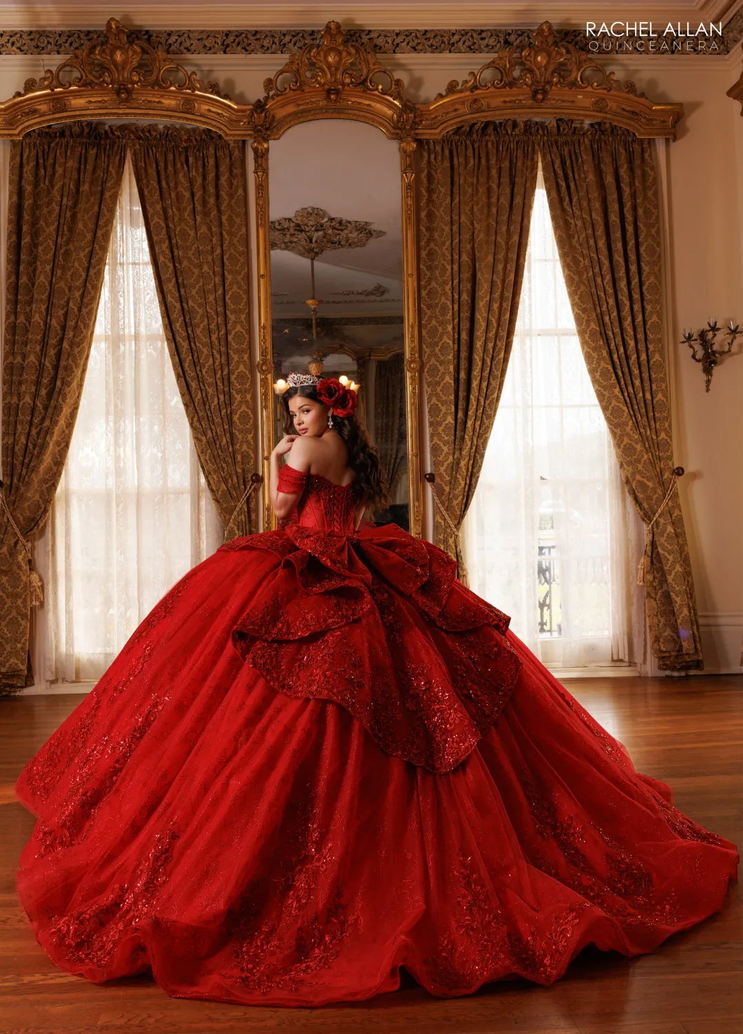 Rq1191 Deep Red Quince Dress