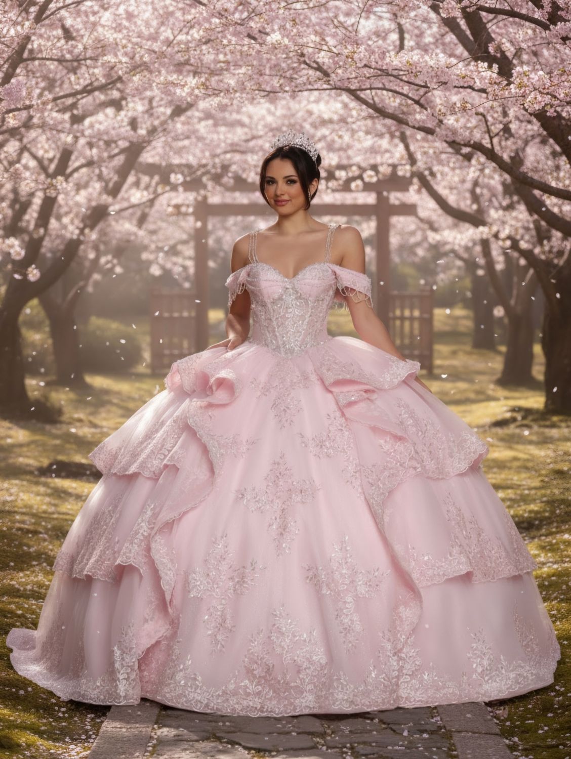 3288 Pink Quince Dress