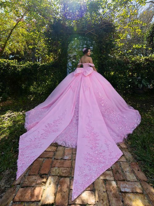 56564 Crystal Pink Quince Dress