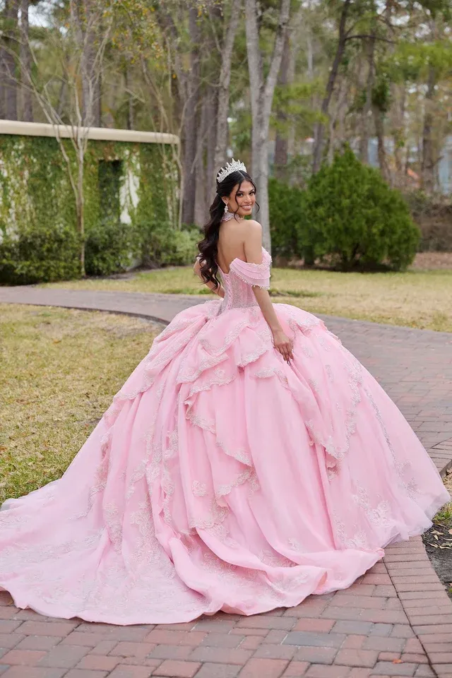 Q1114 Pink Quince Dress