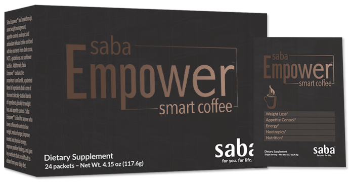 Saba Empower Smart Coffee 24 Single Servings