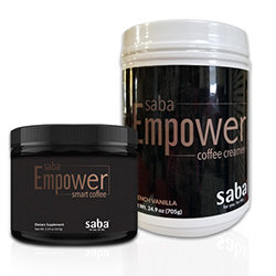 Saba Empower Smart Coffee & Creamer Combo 30 Servings Each