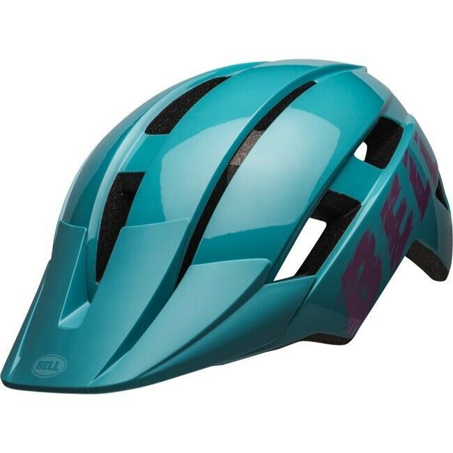 Casque Bell Sidetrack II Bleu Turquoise/Rose, Size: UC 47-54cm