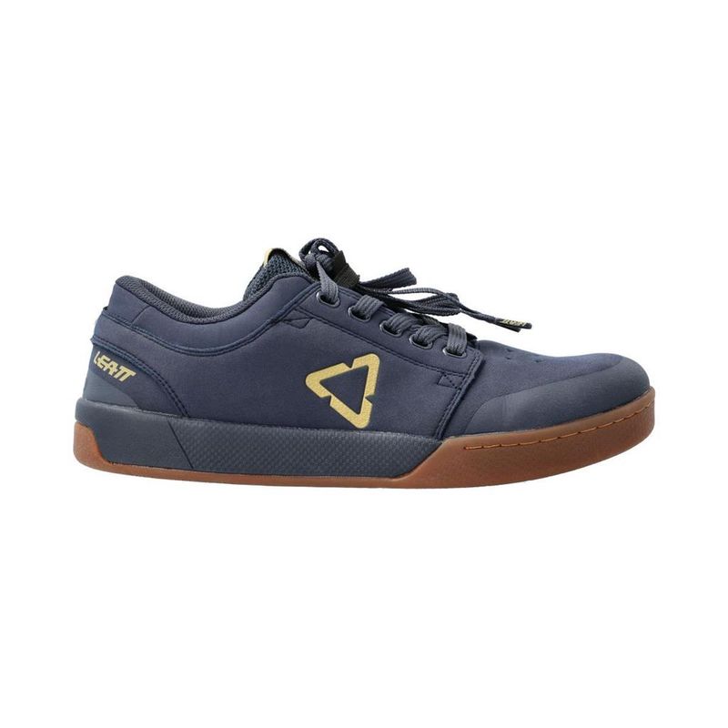 Leatt Scarpe 3.0 Flat – Suola RideGrip Antiscivolo – Pelle Sintetica Idrorepellente – Protezione Caviglia