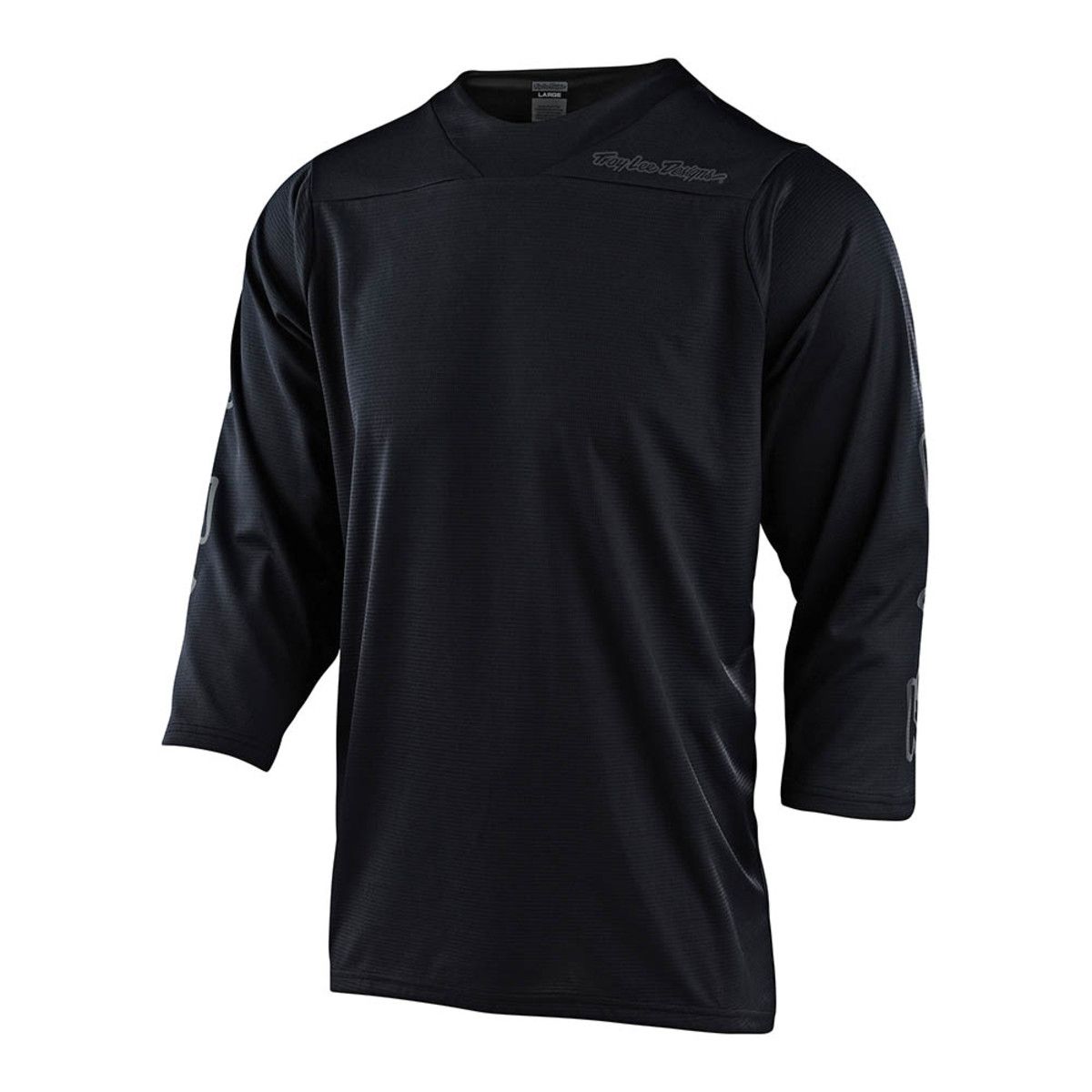 Maillot manches 3/4 Troy Lee Designs Ruckus Solid Noir