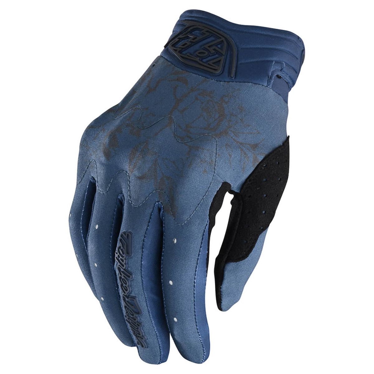 Gant Troy Lee Designs Gambit Femme long, Color: Bleu Floral, Size: Small