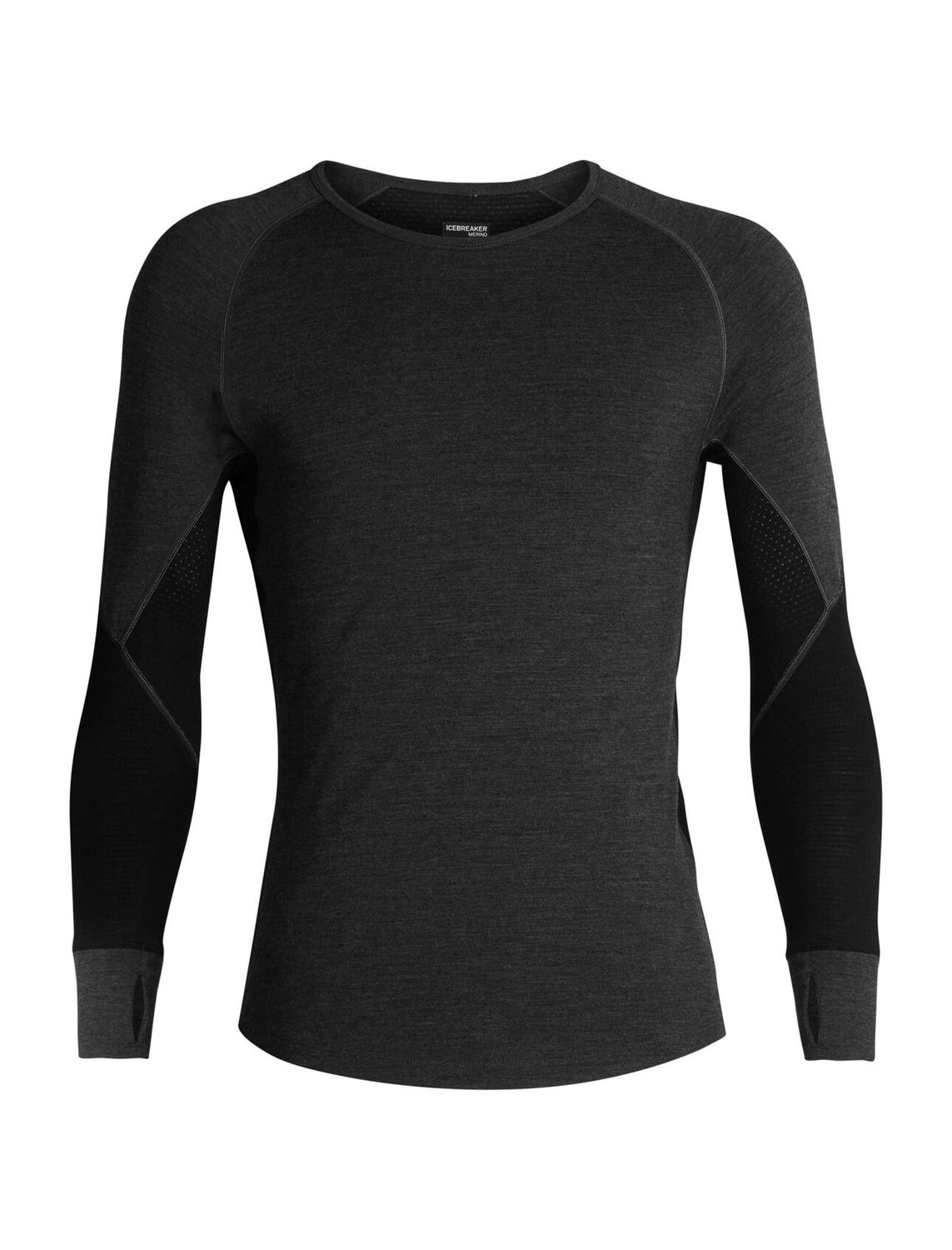 Sous-vêtement Icebreaker BodyFitZone 260 Ras du cou 2022 Jet Gris/Noir, Size: Medium