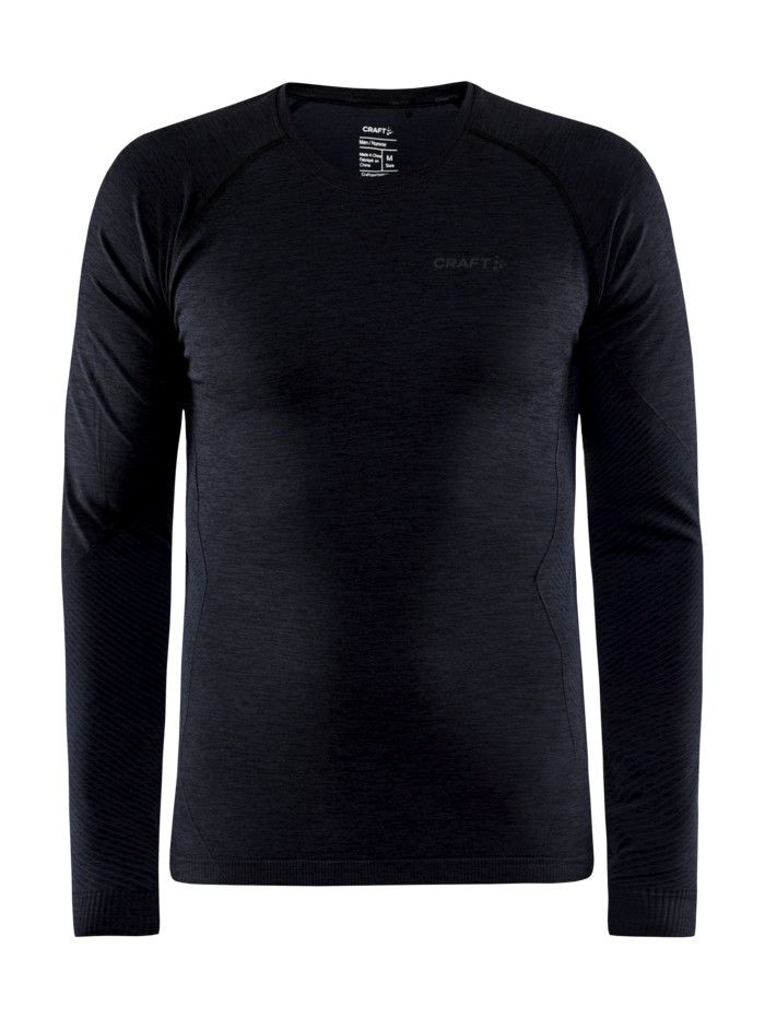 Sous-vêtement manches longues Craft Core Dry Active Comfort Noir, Size: Small
