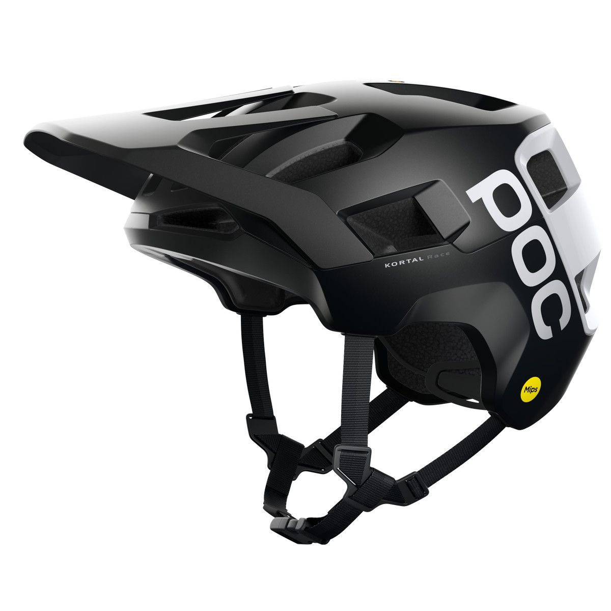 Casque POC Kortal Race MIPS Noir Mat/Blanc, Size: XS/S (51-54cm)