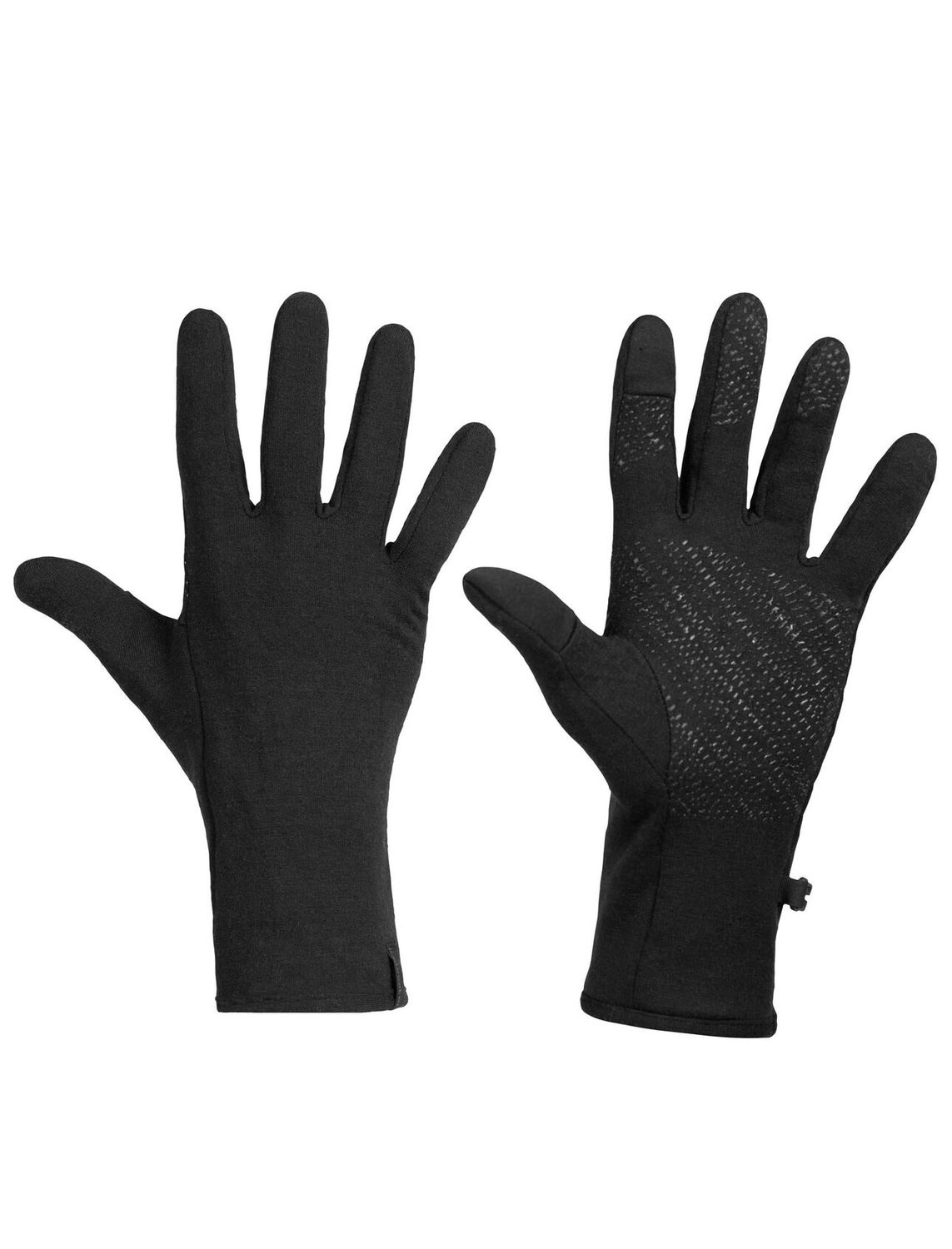 Gants Icebreaker Quantum Unisex Noir, Size: XSmall