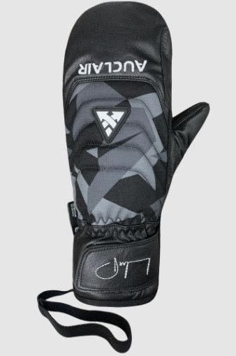 Mitaines Auclair Max Parrot Pro Noir/Camo, Size: Medium