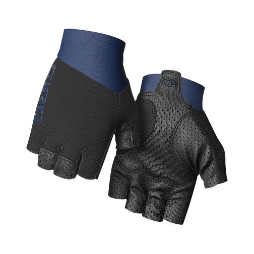 Gants court Giro Zero CS Noir/Bleu minuit, Size: Medium