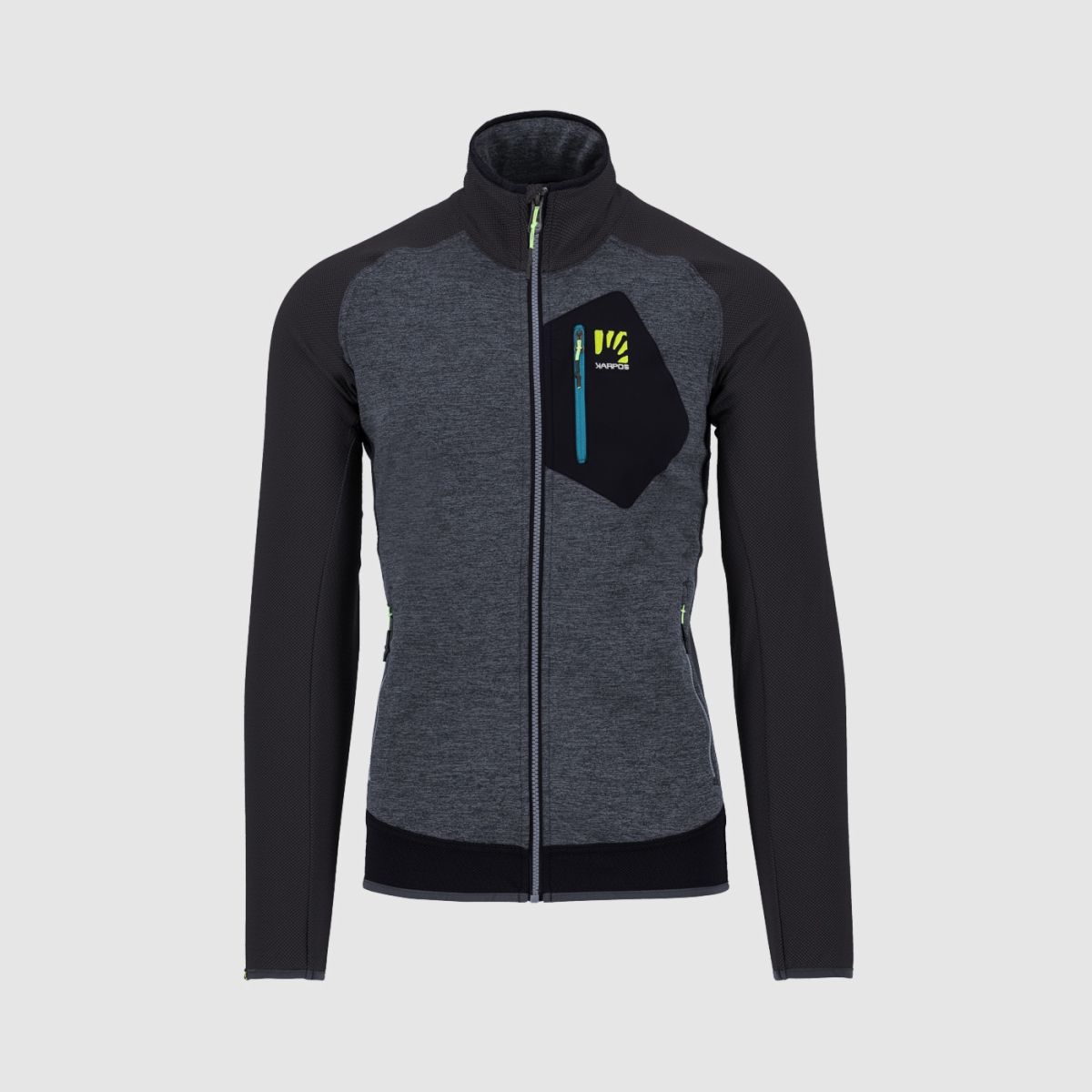 Chandail Karpos Odle Fleece India Ink/Noir, Size: Medium