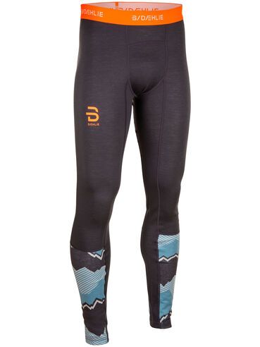 Collant Bjorn Daehlie Mountain Wool Gris Foncé, Size: Small