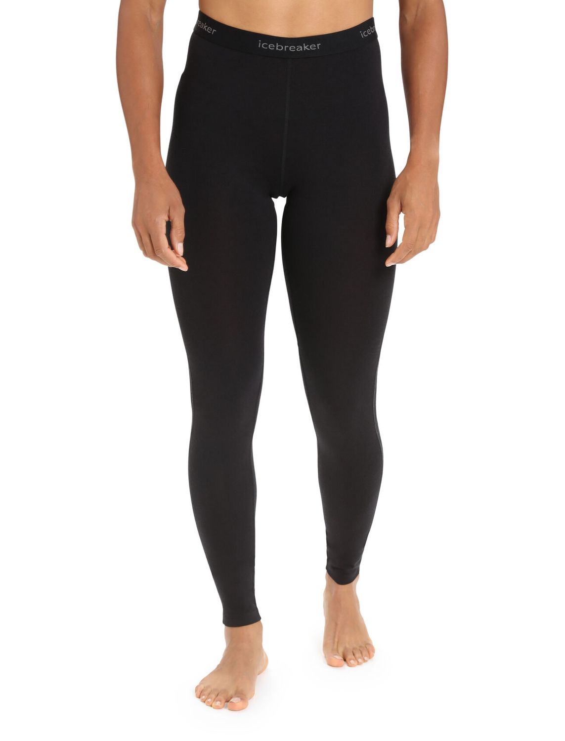 Collant Icebreaker BodyfitZone™ 200 Merino Femme Noir, Size: Small