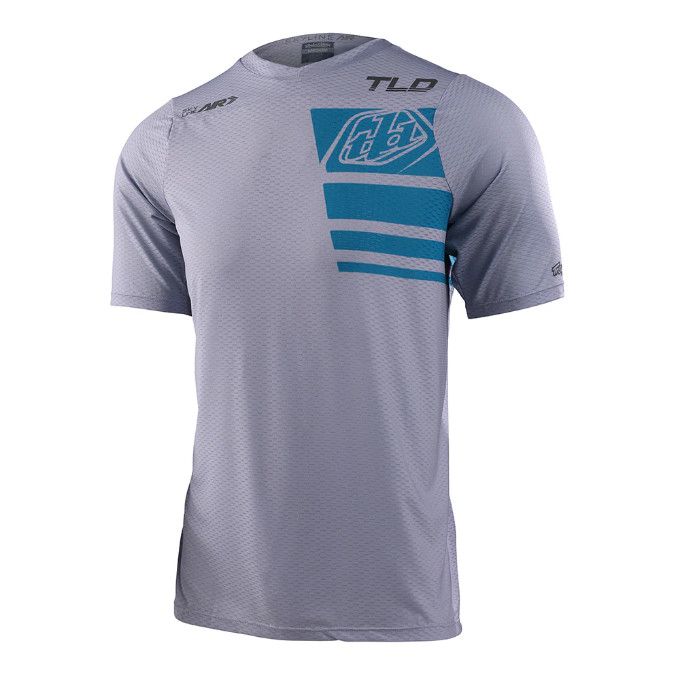 Maillot manches courtes Troy Lee Designs Skyline Air Stacks Brume, Size: Medium