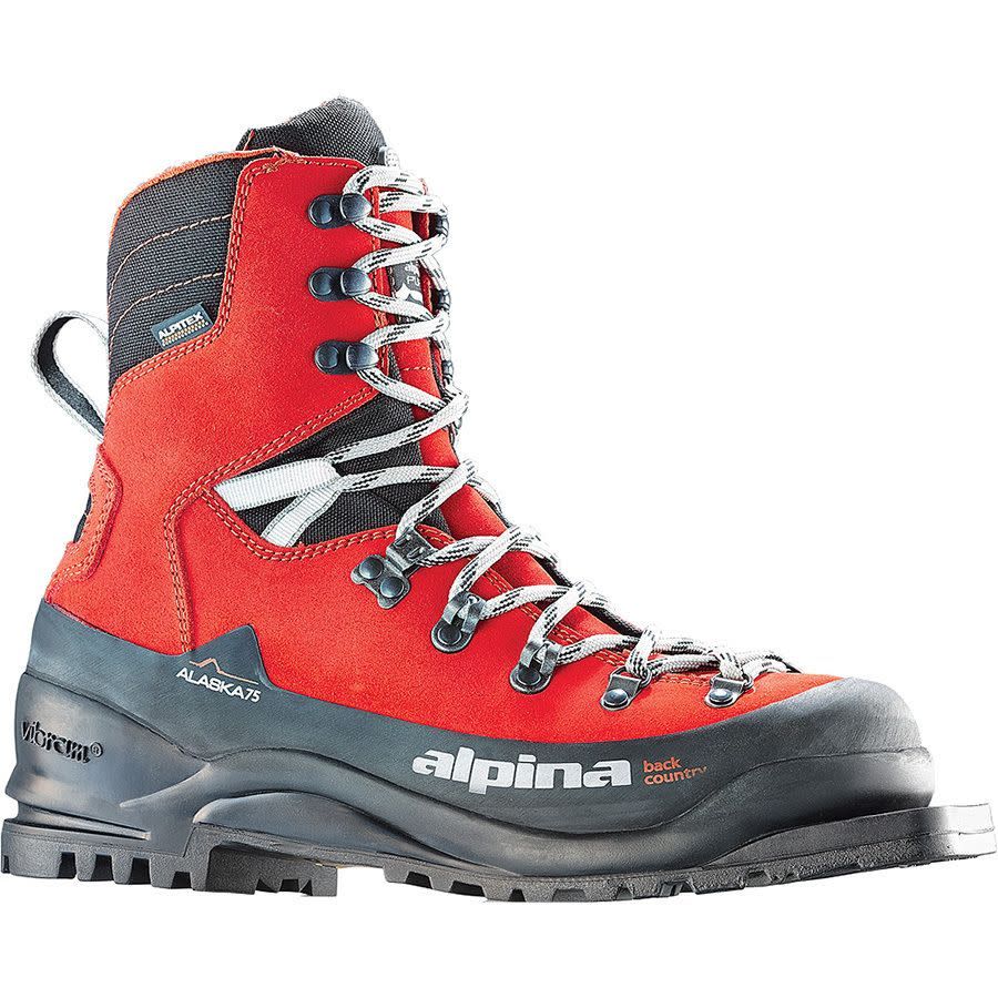 Bottes usagées Alpina Alaska 75mm Rouge, Size: 39eu
